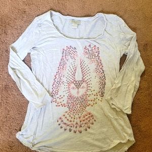 Lucky Brand Owl Top